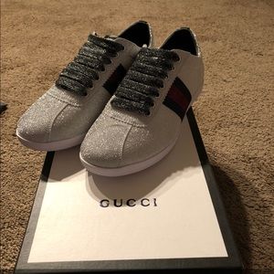 Gucci Glitter Shoes